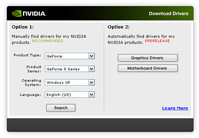 Detect And Update Nvidia Drivers