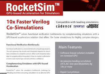 Verilog Simulation on GPUs with RocketSim Verilog Simulation on GPUs with RocketSim