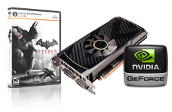 free batman with geforce gtx cards