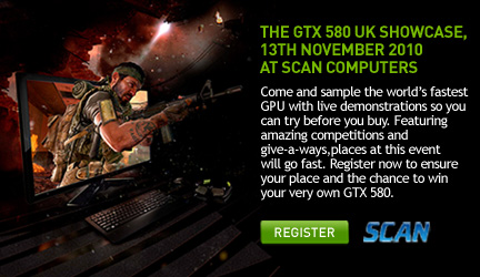 SCAN GTX 580 event