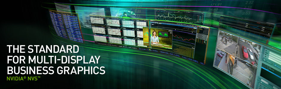 THE NEW STANDARD FOR MULTI-DISPLAY COMMERCIAL GRAPHICS