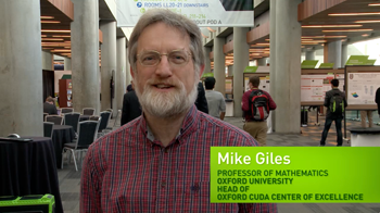 Testimonial: Mike Giles, Professor of Mathematics, Oxford University Testimonial: Mike Giles, Professor of Mathematics, Oxford University