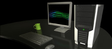 Tesla 1u computing system