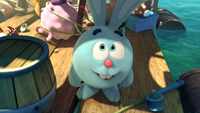 The energetic, fun-loving rabbit ‘Krash’ The energetic, fun-loving rabbit ‘Krash’