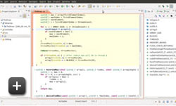 Editor screenshot from Nsight, Eclipse Edition Editor screenshot from Nsight, Eclipse Edition