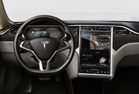 Energy-efficient NVIDIA Tegra module powers groundbreaking infotainment, navigation and digital instrument cluster system in Tesla Motors Model S electric sedan Energy-efficient NVIDIA Tegra module powers groundbreaking infotainment, navigation and digital instrument cluster system in Tesla Motors Model S electric sedan