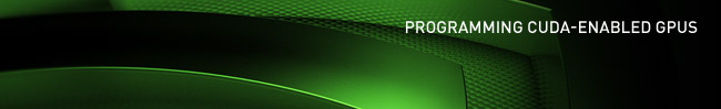Programming CUDA-enabled GPUs