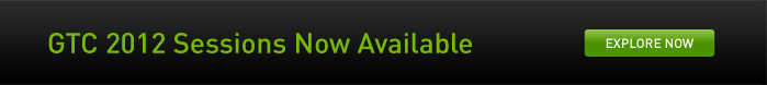GTC 2012 Sessions Now Available