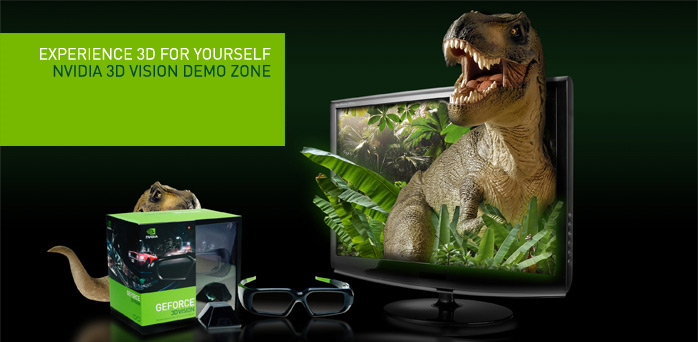 NVIDIA 3D Vision Demo Zone