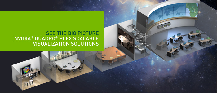 NVIDIA Quadro Plex Scalable Visualization Solutions