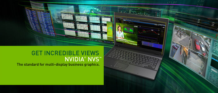 NVIDIA NVS NOTEBOOK SOLUTIONS