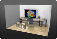 Powering  visual supercomputing platform
