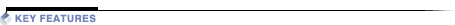 Key Features