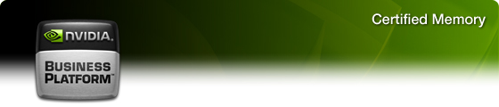 NVIDIA Business Platform - Certified Memory